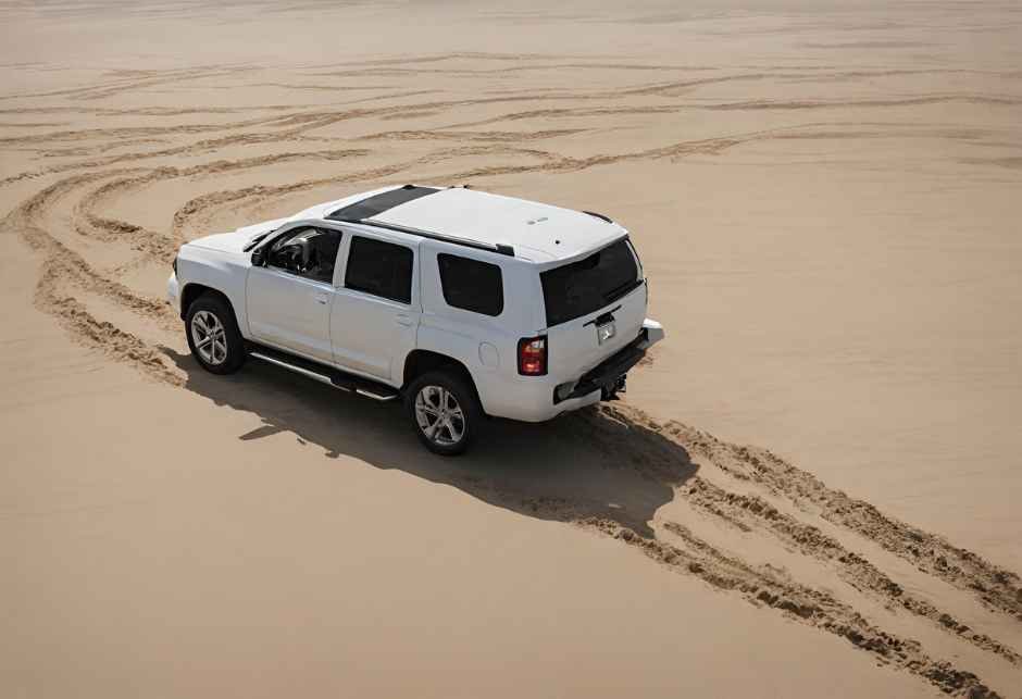 Now What to Do Behind The Wheel While Driving on Sand